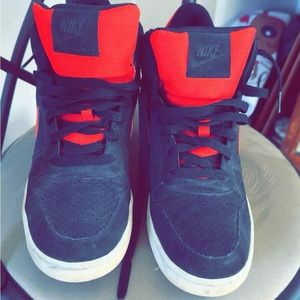 Men’s size 8.5 red black Nikes